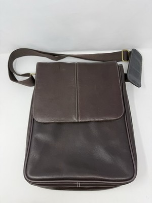 Bugatti Brown Crossbody Messenger Bag Laptop 11x13x3