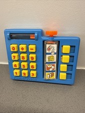 1984 Vintage Fisher Price Fun with Food Calculator #917 Little Helper Shopping 