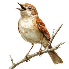 2 x autocollants autocollants rossignol autocollants de voiture 9 x 9 cm oise...