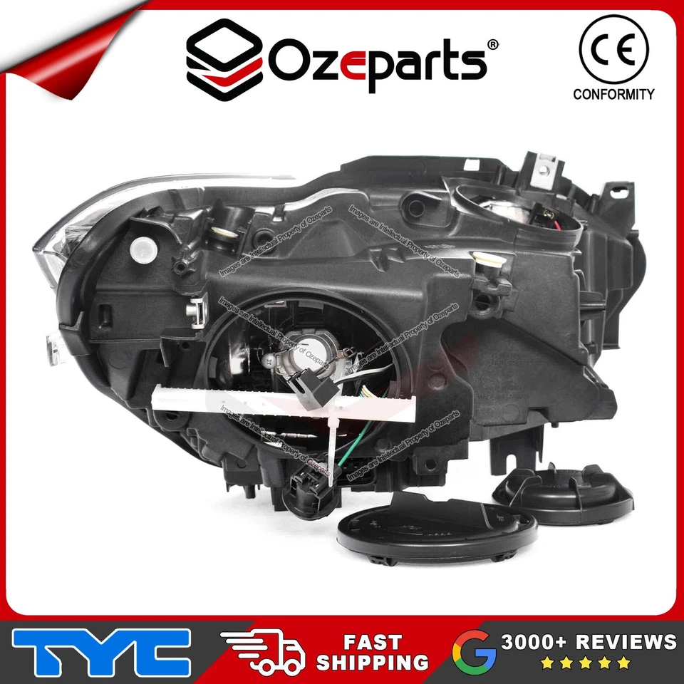 LH LHS Left Hand Head Light Lamp (Non HID) For BMW 1 Series F20 Hatch 2011~2015 - Image 4 of 4