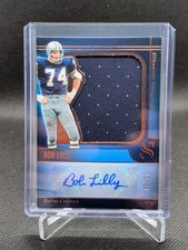 2025 Panini Silhouette Football Bob Lilly Silhouette Autographs Bronze /99
