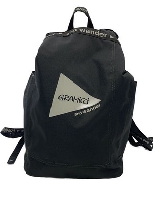 GRAMICCI × and wander MULTI PATCHWORK 2WAY PACK Backpack, Polyester, Black (GAC4