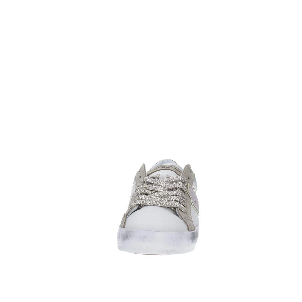 Philippe model Sneakers Pelle Donna Bianco/beige 80734 - Immagine 4 di 4