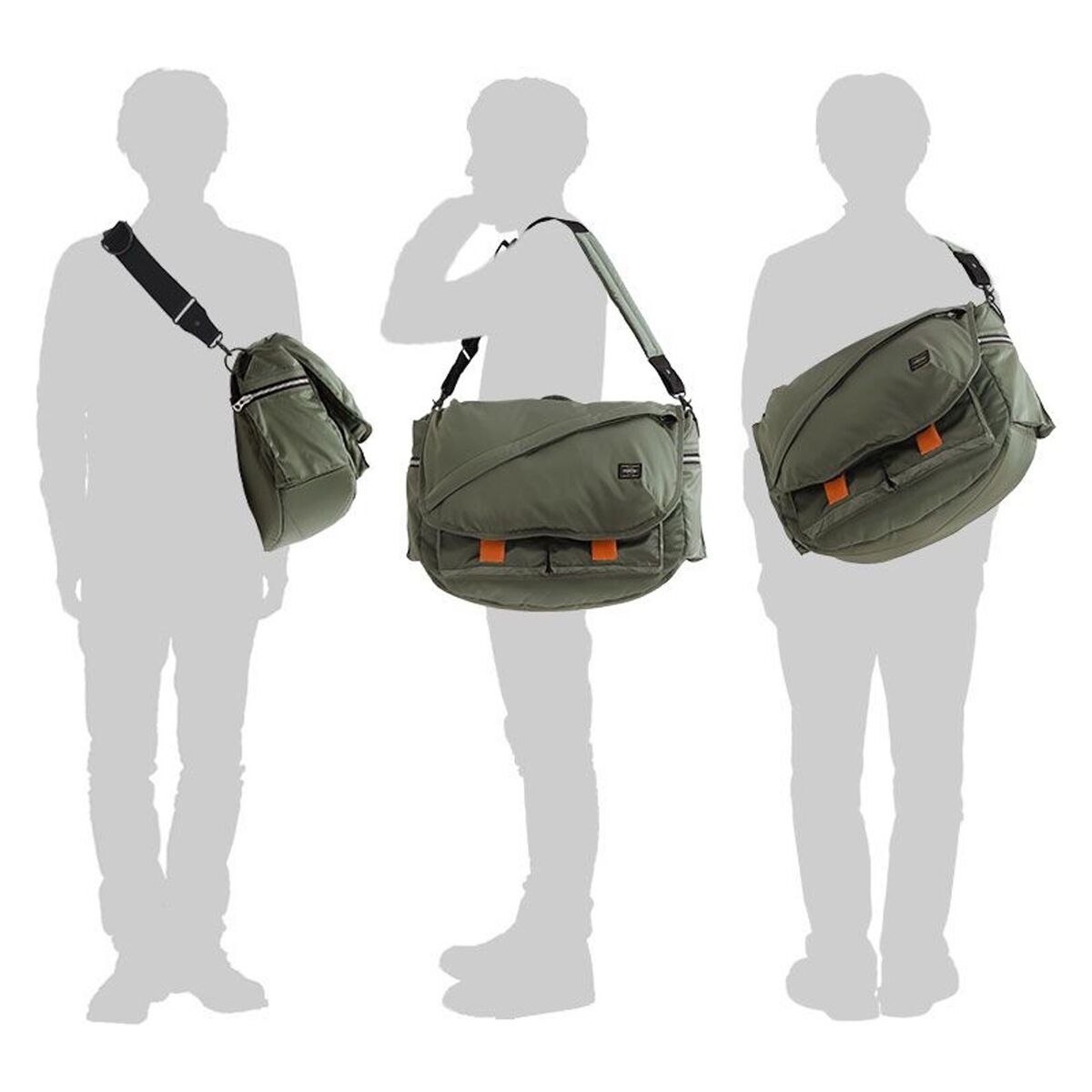 YOSHIDA COMPANY PORTER EXCHANGE PX TANKER COMMUNICATOR BAG YOSHIDA COMPANY PORTER EXCHANGE PX TANKER COMMUNICATOR BAG