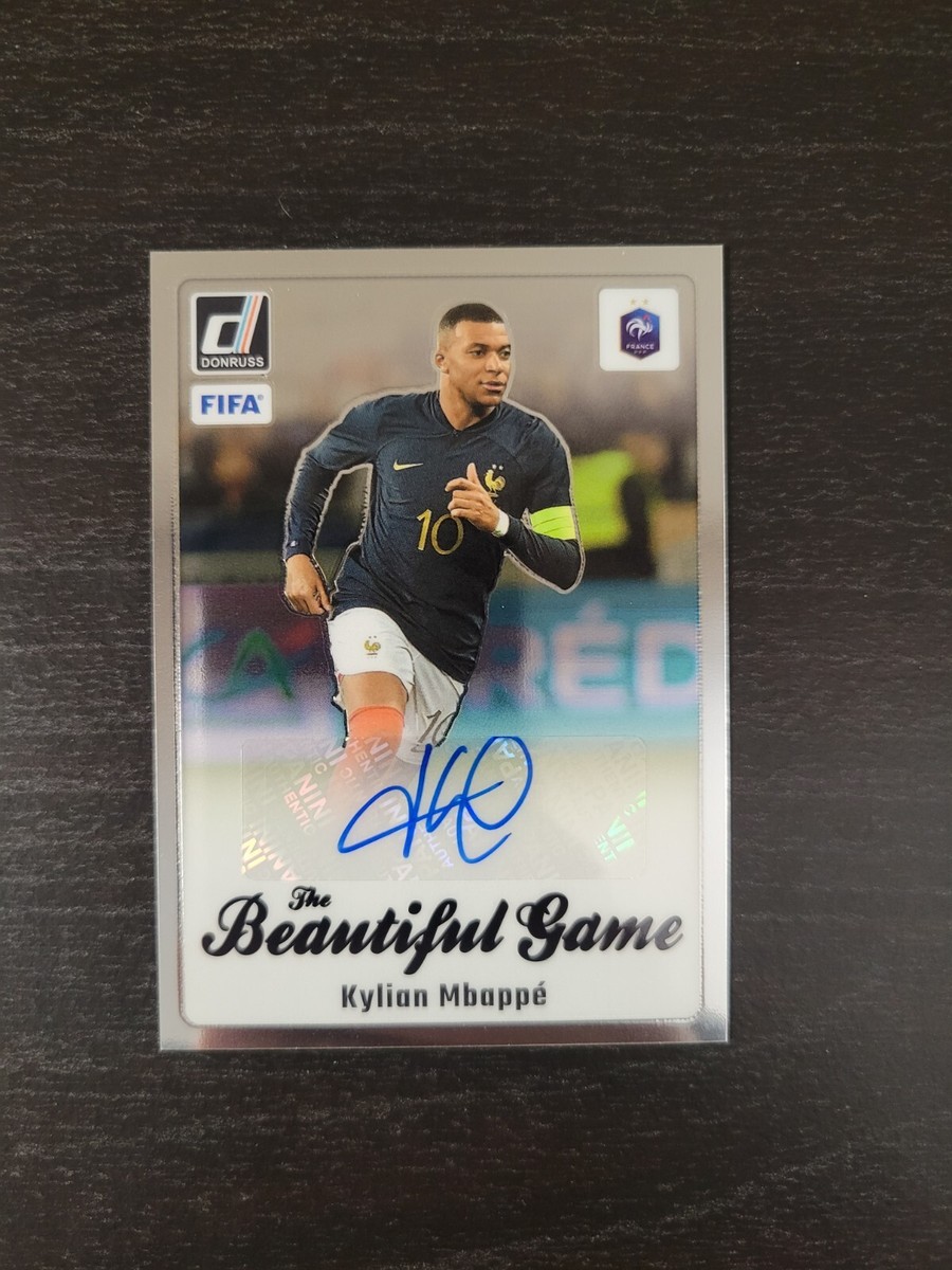 エムバペ 直筆サイン 2023-24 Panini donruss Mbappe 2023-24 Panini Donruss FIFA Soccer Kylian Mbappe The