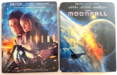 Aliens 4K / Moonfall 4K (UHD 4K+Blu-ray+Digital Copy+Slip Cover) SCI-FI