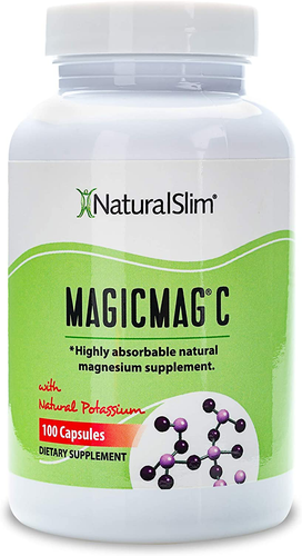 Naturalslim Magicmag C Magnesium Citrate Capsules 400Mg - Natural Potassium Magn