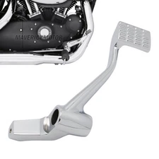 Chrome Forward Control Rear Foot Brake Lever Pedal For Harley Sportster 1200 883