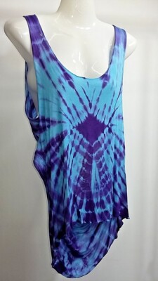 Batik Träger-Shirt aus angenehm kühler Viskose von Contro-Corrente SAB11