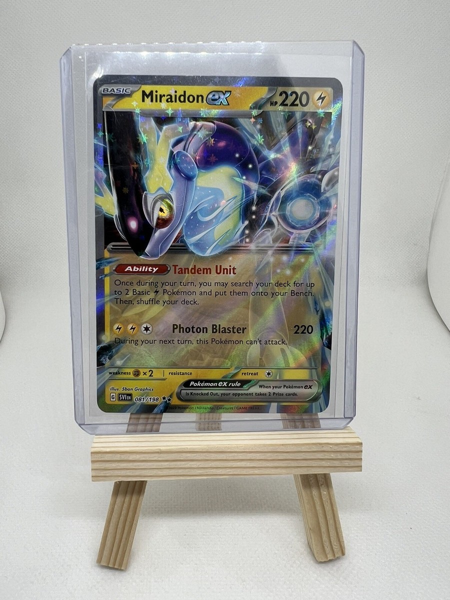 pokemon card store nearby near me Pokémon TCG - Miraidon EX - 253/198 - Hyper Rare main image 0