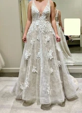 Ti Adora by Allison Webb lace wedding dress size 8