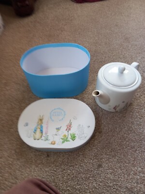 Peter Rabbit Teekanne Classic Beatrix Potter von Stow grün spülmaschinenfest verpackt