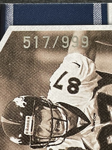 ED McCAFFREY ~ #/999 ~ 2010 Panini Classics Legend #218 ~ BRONCOS - Picture 3 of 3
