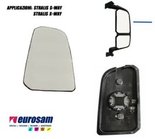 VETRO PRINCIPALE SPECCHIO RETROVISORE DX ADATTO A IVECO STRALIS S-WAY X-WAY 2019