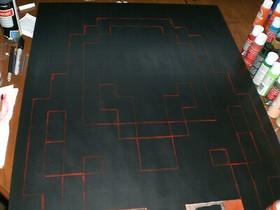 Nintendo NES Legend Of Zelda Custom Original "Old Woman" Pixel Painting w/COA 
