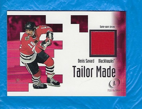 2001-02 FLEER LEGACY TAILOR MADE LOT 3 DIF TONY ESPOSITO DENIS SAVARD SALMING GU - Picture 5 of 6