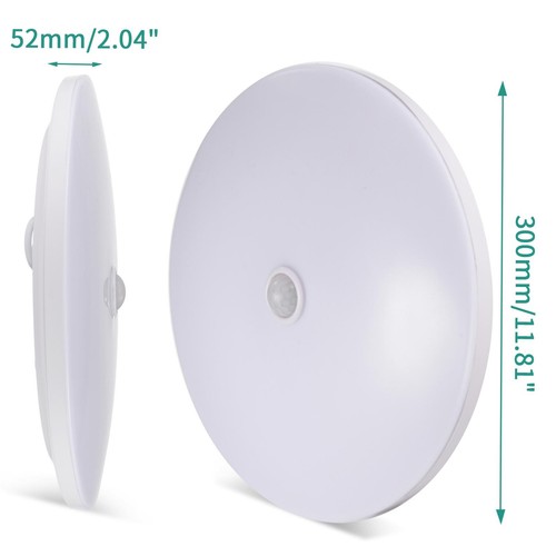 LED Deckenlampe Mit Bewegungsmelder Sensor Deckenleuchte Flurlampe Bad Lampe - Bild 18 von 18