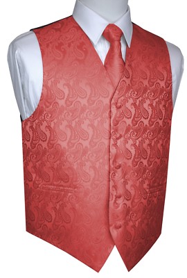 Champagne Vest And Bow Tie For Men Best Tuxedo Men's Formal, Prom, Wedding, Homecoming, Cruise Tuxedo Vest Bow Tie Hankie Set In Hunter Green Paisley L White Vest For Men - Foto 4