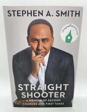 Stephen A. Smith Signed Straight Shooter Book ESPN NBA Analyst Autograph JSA COA