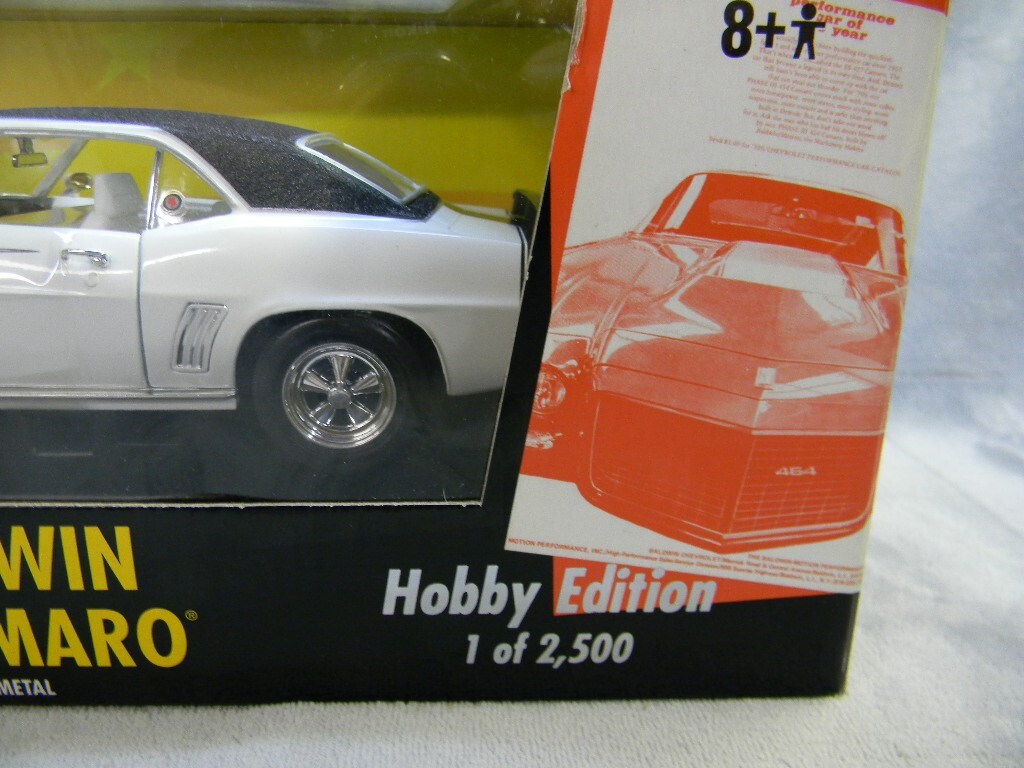 1971 Camaro Ss454 Baldwin Motion 1 18th Limited Edition