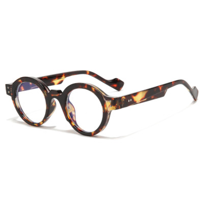 Men Women Round Blue Light Blocking Reading Glasses Clear Lens Fashion Glasses