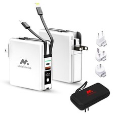 5in1 Omni Charger Fast Charging Power Bank with Global Adapter Kit Travel C...