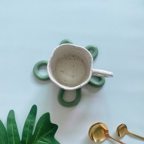Non-slip Pot Holder Table Placemat High Temperature Resistant Drink Cup Coasters - Picture 6 of 20