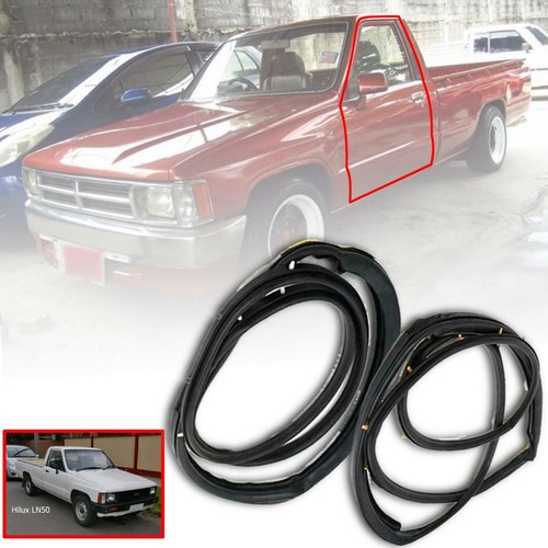 Front Weatherstrip Door Rubber Seal For Toyota Hilux Ln55 SR5 Pickup 1984-1988 - Picture 4 of 9