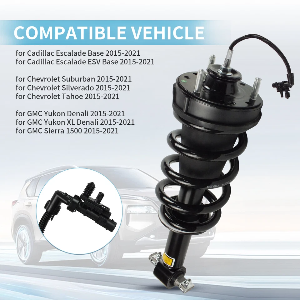2x Front Shock Absorber Strut Magnetic Ride fr 15-20 Cadillac Escalade GMC Yukon - Image 3 of 4