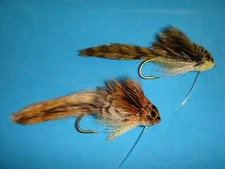 FLY FISHING FLIES - Asst. Whitlock's MATUKA SCULPINs size #4 (4 pcs.) 