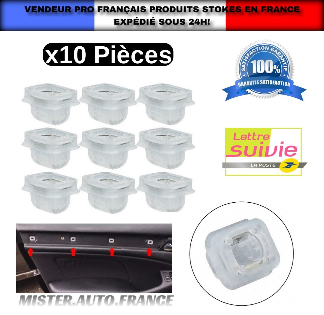 KIT DE 60 Clips De Fixation Plastique Pour E82 E88 F22 F30 F32 F36 E30