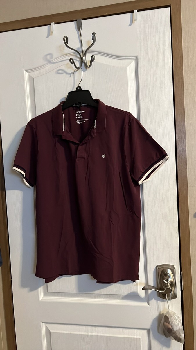 Giordano Red Polo Shirt Size D490