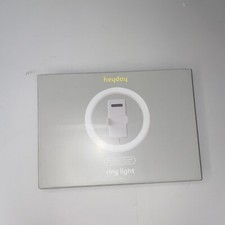 heyday Selfie Ring Light with Tripod Stone White 5ft tall 10" ring influencer