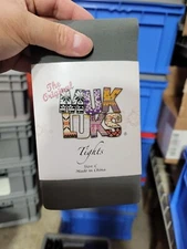 Muk Luks - 2 Pairs - Gray Large Izabella Footed Tights Womens - Microfiber