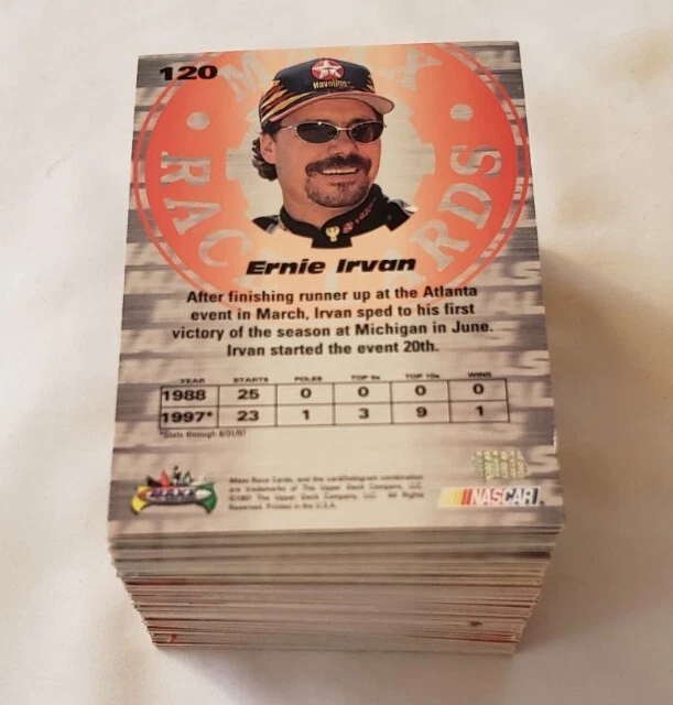 1997 Maxx NASCAR COMPLETE SET 120 Cards (1-120) - Image 3 of 3