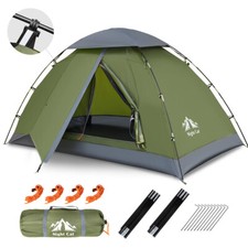 1-2 Person Camping Tent Outdoor Shelter Waterproof Family Hiking Easy Set Up
