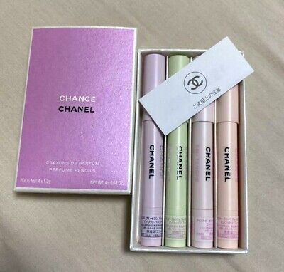 CHANEL Pencil type crayon perfume 4 piece Set Fragrance Super Rare Limited  F/S 