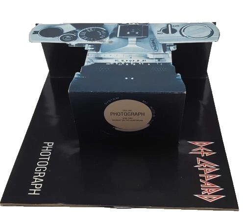 NM NM DEF LEPPARD Photograph 7" VINYL 45 1983 Limited Edition Pop Up Sleeve - Image 2 of 2