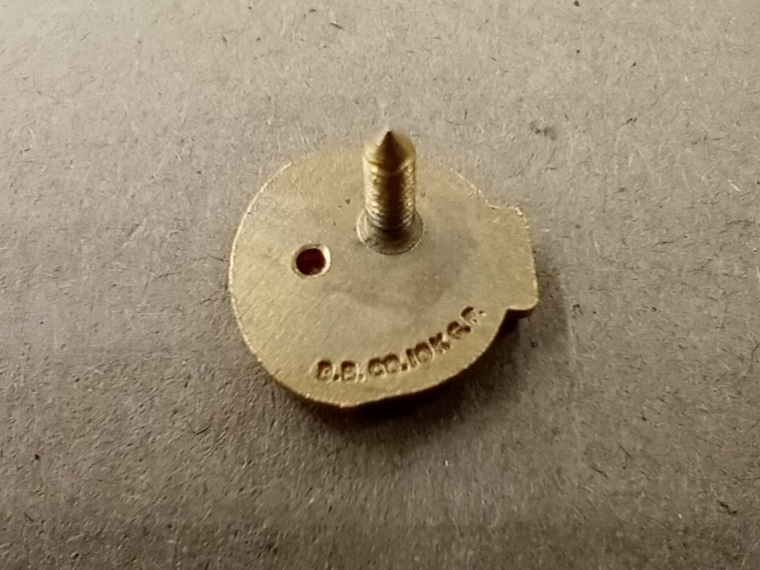 Vintage Dresser Industries Employee Award GF Pins. 15 Year 1/10 10K. 20