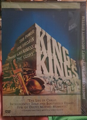 King Of Kings DVD Region 1 Widescreen New Sealed Life of Christ