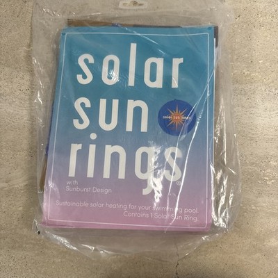 Solar Sun Rings For Swimming Pools 1pc 