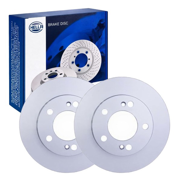 2X Hella Bremsscheiben 294Mm Vorne Passend FüR Daewoo Rexton Ssangyong AC-image