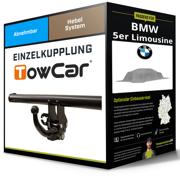 Abnehmbare AnhäNgerkupplung FüR Bmw 5Er Limousine 23- Typ G60 / G90 / G68 Towcar-image