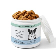 The Pets Table Hip  Joint Soft Chews Duck Flavored 60 count, Opal Blue