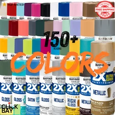 Rust-Oleum American Accents 2X Ultra Cover Spray Paint, 12oz, Select 150+ Colors