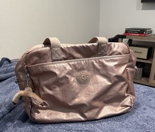 Kipling Popper Diaper Bag Changing Pad Polyamide TM5557 Rose Gold Metallic