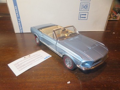 Franklin Mint 1967 Ford Mustang GTA 1/24 | eBay