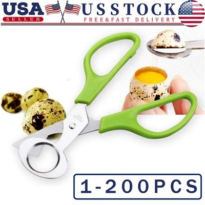 Quail Roast egg scissors eggshell scissors eggshell opening divider scissors Lot