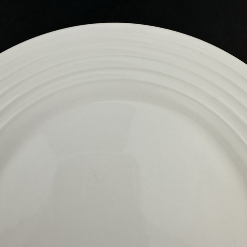 Sonoma Home HORIZON White Salad Plates (6) Ringed Rims Excellent Condition - Picture 8 of 24