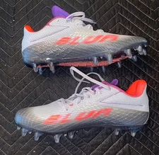 Under Armour Blur Smoke MC Women's White Cleats Size 9 New